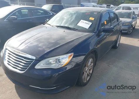 2012 Chrysler 200 Touring из США, поврежденный, VIN 1C3CCBBB4CN301316